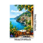 Сложувалка 1000 Парчиња- Италијанска Ривиера димензии на сложувалката