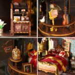 3D Дрвена Сложувалка Замок детали