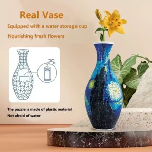 3D Сложувалка- Вазна со Цвеќиња