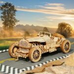 3Д дрвена сложувалка автомобил