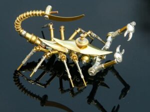 Metalna 3d slozuvalka skorpija