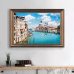 Slozuvalka 1000 Parcinja - Puzzle of Venice, a Water City Artw frame