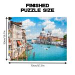 Slozuvalka 1000 Parcinja - Puzzle of Venice, a Water City Artw size