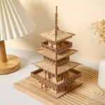 Јапонски Храм 3Д Сложувалка