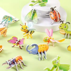 Детска Сложувалка — 3D Хартиени Инсекти