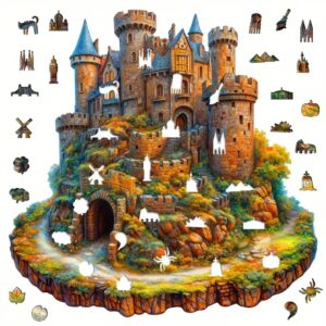 Дрвена Сложувалка — Замок