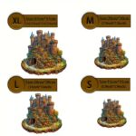 Дрвена Сложувалка — Замок Димензии