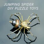 Метална 3D Сложувалка- Steampunk Пајак