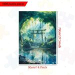 Сложувалка 1000 Парчиња — Магична јапонска градина димензии