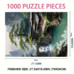 Сложувалка 1000 Парчиња Планинска оаза димензии