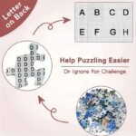 Сложувалка 1000 парчиња Крикот-Мунк заден дел