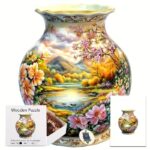 дрвена сложувалка дрвја и планини