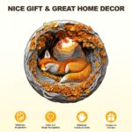 дрвена сложувалка-лисица во есен