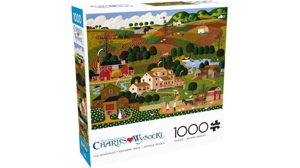 Buffalo Games Charles Wysocki: Old Homestead