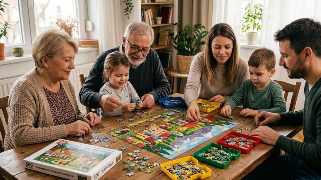 Како да создадете традиција со редење сложувалки