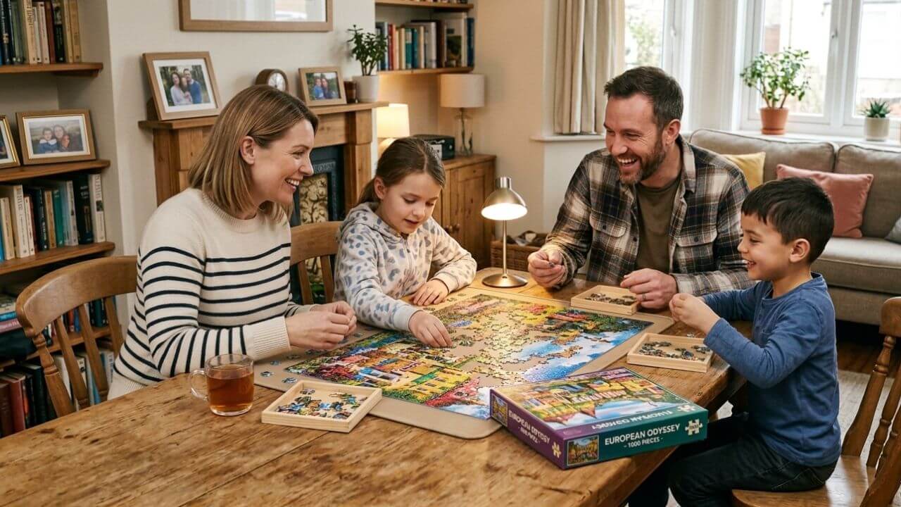 Сложувалките Како Семејна Активност