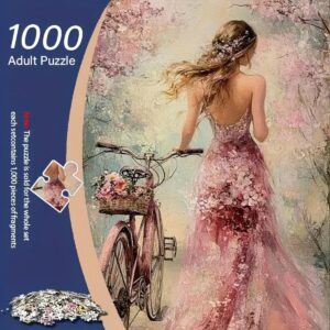 Сложувалка 1000 парчиња- Cherry Blossom Woman