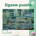 Сложувалка 1000 парчиња- Water Lilies and Japanese Bridge