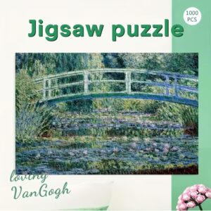 Сложувалка 1000 парчиња- Water Lilies and Japanese Bridge