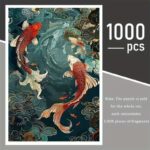 Сложувалка 1000 парчиња- Азиски Кои риби