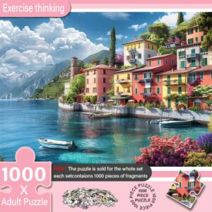 сложувалка 1000 парчиња- крајбрежен град