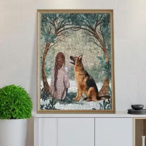 Сложувалка- Девојче со куче