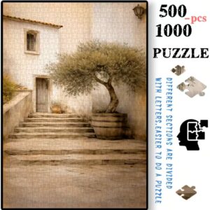 медитеранска куќа со дрво Mediterranean house with a tree