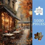 Сложувалка - Есенско Париско Кафуле puzzle- Autumn Paris Coffeehouse